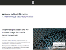 Tablet Screenshot of haptic-networks.com